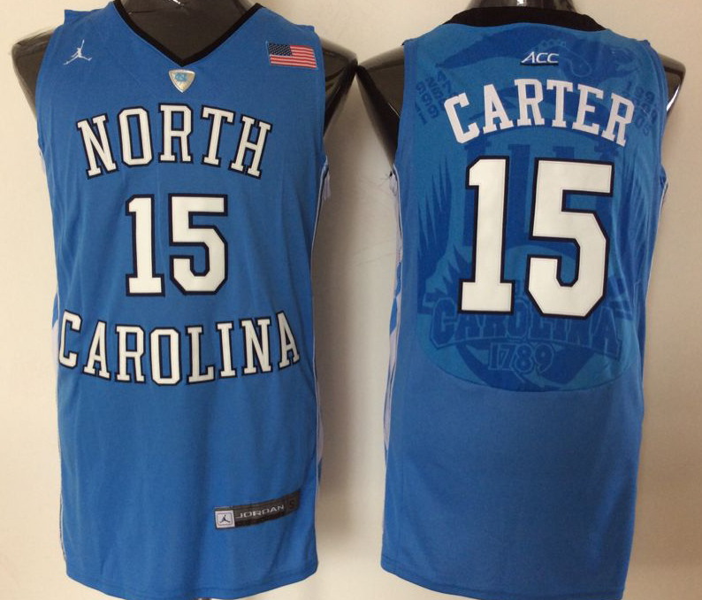 NCAA Men North Carolina Tar Heels Blue 15->ncaa teams->NCAA Jersey